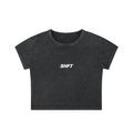 SHFT Essentials Washed Crop Top - Womens