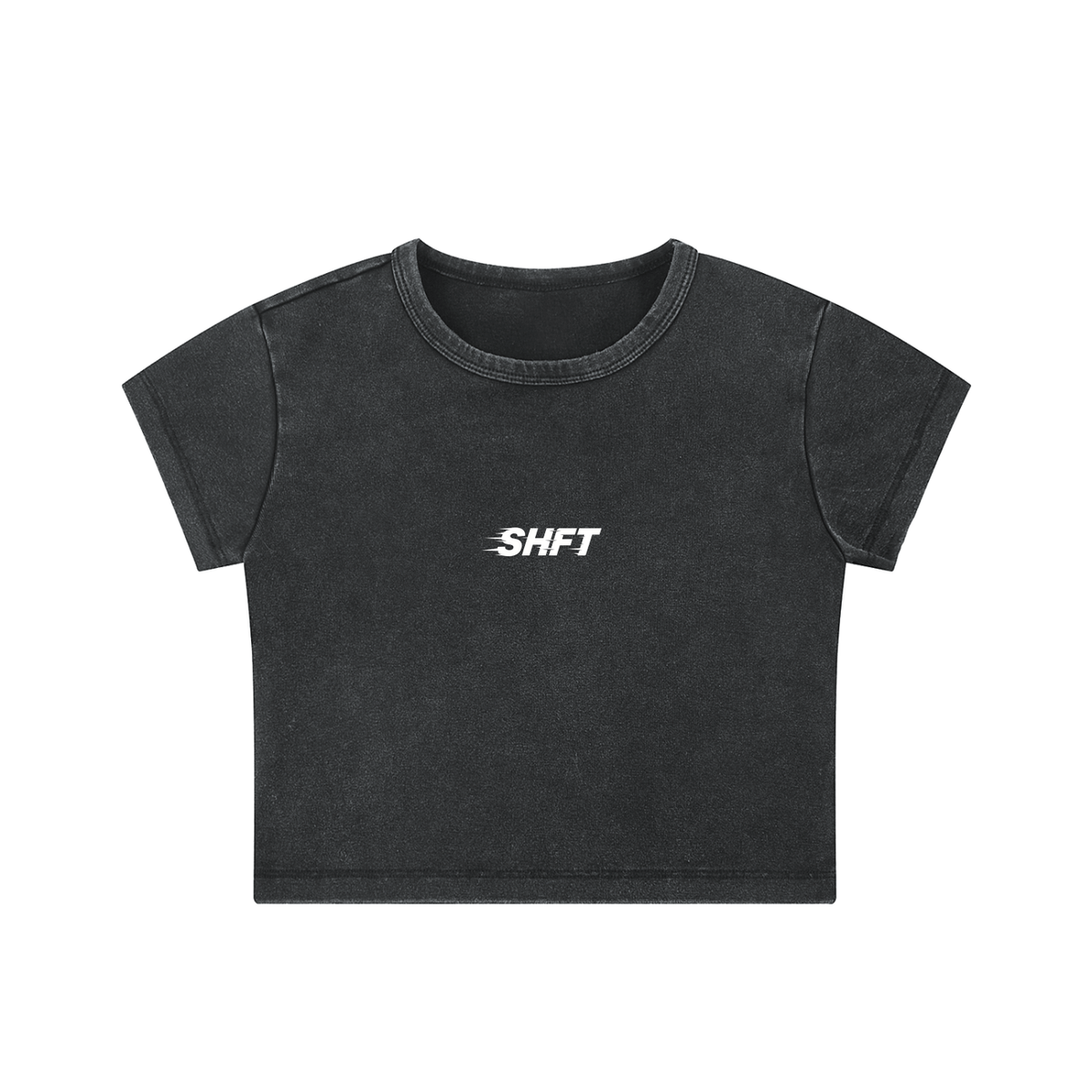 SHFT Essentials Washed Crop Top - Womens