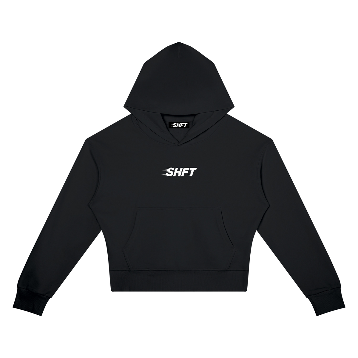 SHFT Essentials Hoodie - White Logo - Women's