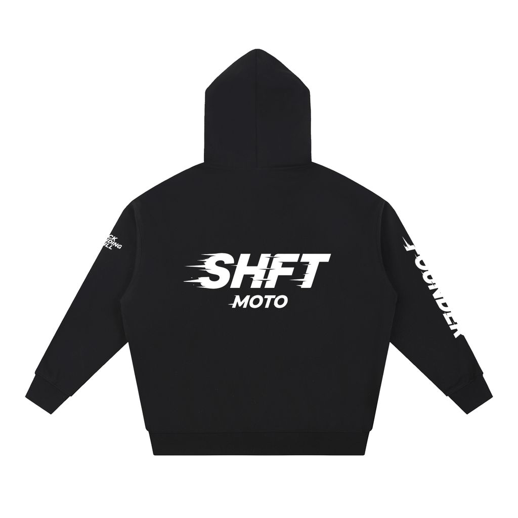 SHFT Founder Hoodie - White Logo